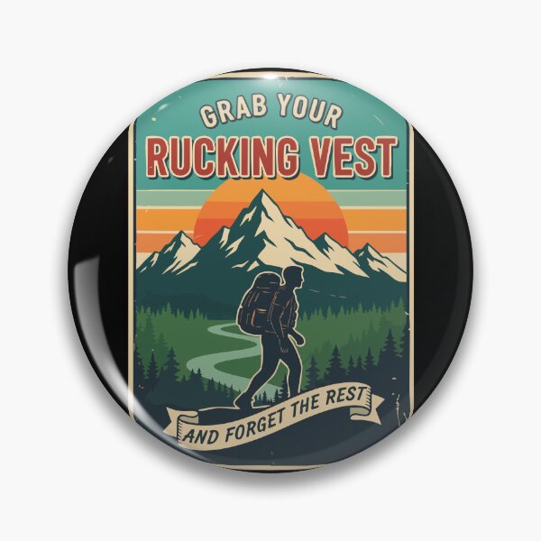 Item preview, Grab Your Rucking Vest and Forget The Rest designed and sold by JoseloRochaArt.