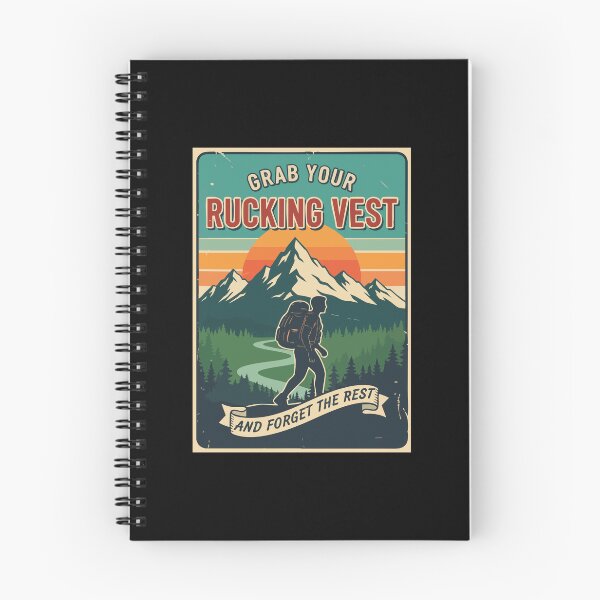 Item preview, Grab Your Rucking Vest and Forget The Rest designed and sold by JoseloRochaArt.