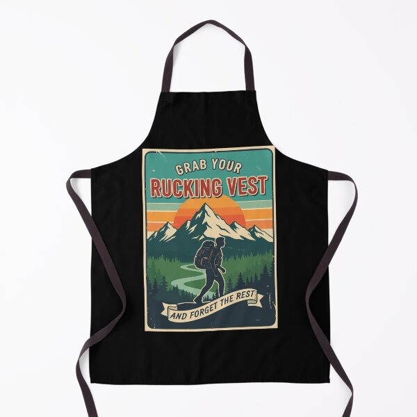 Item preview, Grab Your Rucking Vest and Forget The Rest designed and sold by JoseloRochaArt.