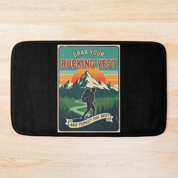 Item preview, Grab Your Rucking Vest and Forget The Rest designed and sold by JoseloRochaArt.