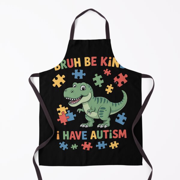 Item preview, Autism Dinosaur Bruh Be Kind I Have Autism Awareness designed and sold by tiemacopaxer.