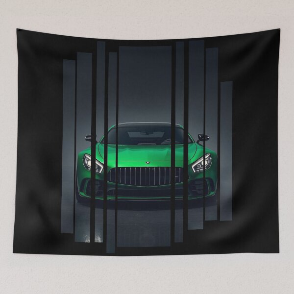Item preview, Merced AM GT R inspired Design car emerging from darkness 6 designed and sold by Neon G.