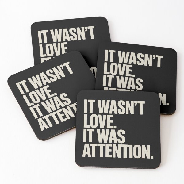 Item preview, It Wasn’t Love It Was Attention – Brutal Viral Anti Valentines Shirt designed and sold by Karlas-things.