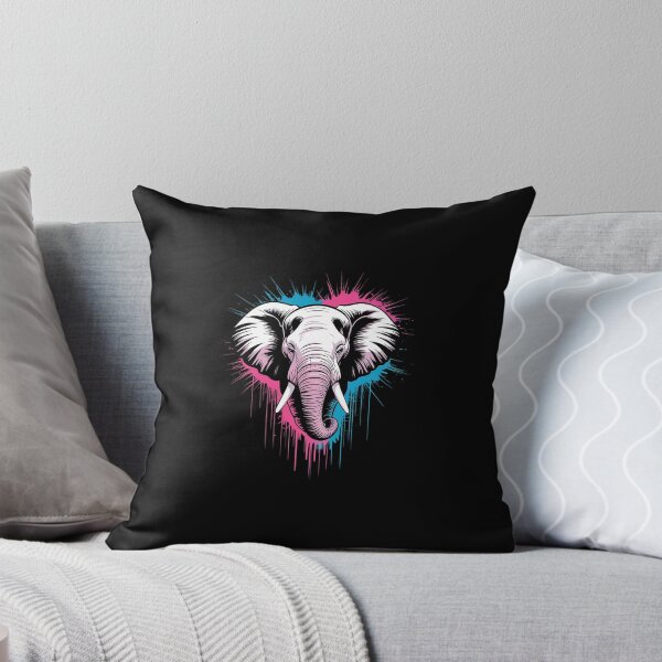 Item preview, Elephant Colorful Artwork Nature Portrait Wildlife Splash designed and sold by joyouartArt.