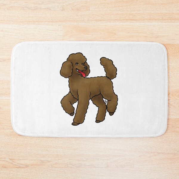 Item preview, Dog - Standard Poodle - Lamb Chocolate designed and sold by Jennifer Stolzer.