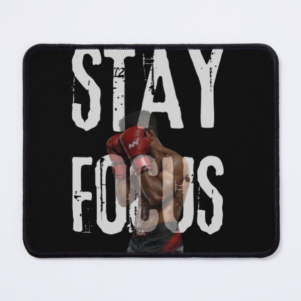 Item preview, Stay Focus – Boxing Motivation Poster | Fighter Mindset Wall Art designed and sold by WildTrace.