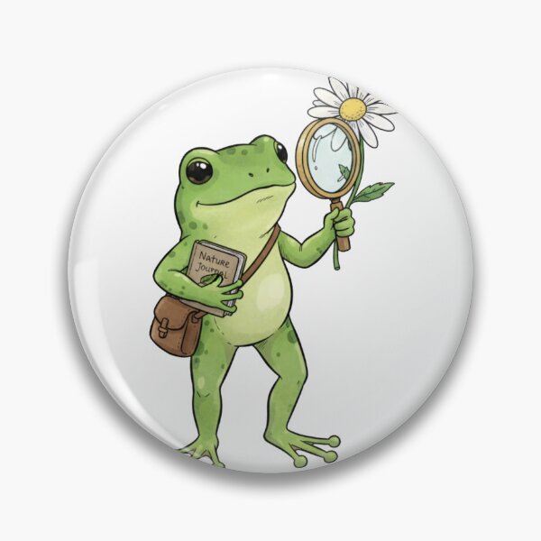 Item preview, The Botanical Frog designed and sold by Critter Crumbs.