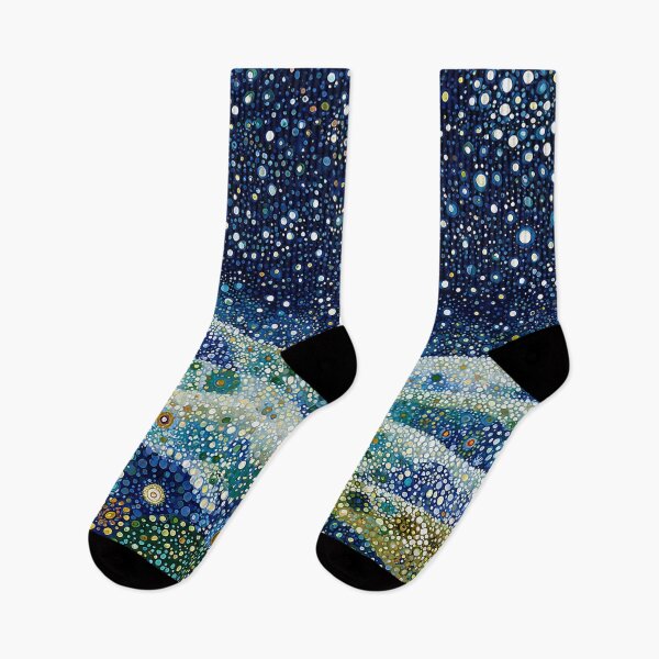 Item preview, Snowy Winter Landscape Floral designed and sold by Neika Shimm Designs.
