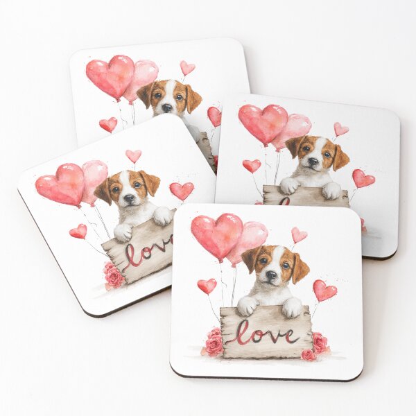 Item preview, Adorable puppy love designed and sold by MendaciousMina.