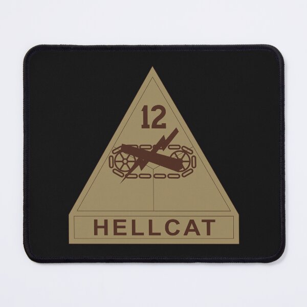 Item preview, Army - SSI - 12th Armored Division w Name Tape - Subdued Desert X 300 designed and sold by Military Insignia Products.