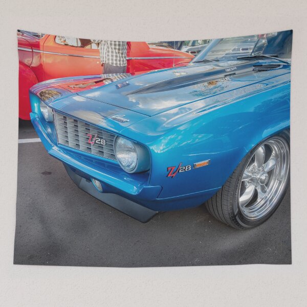 Item preview, 1969 Blue Z28 Camaro SS 302 X350 designed and sold by RichFrancoCars.