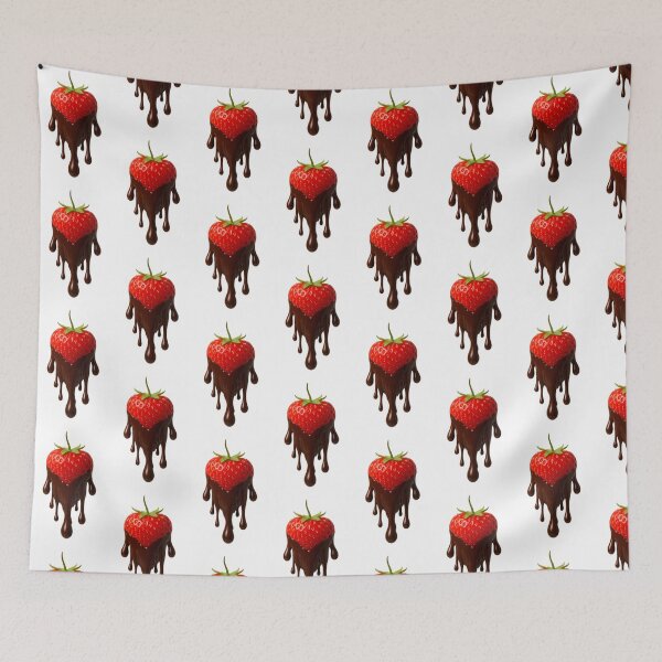 Item preview, Strawberry Covered with Melted Chocolate designed and sold by ARTGENERATESART.
