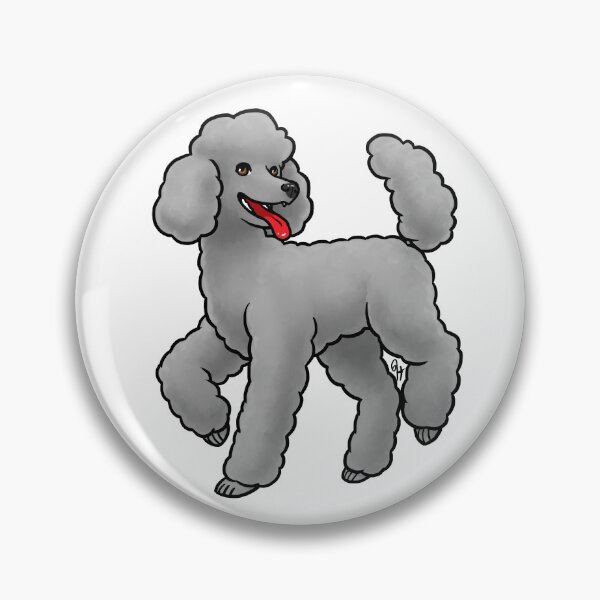 Item preview, Dog - Standard Poodle - Lamb Gray designed and sold by Jennifer Stolzer.