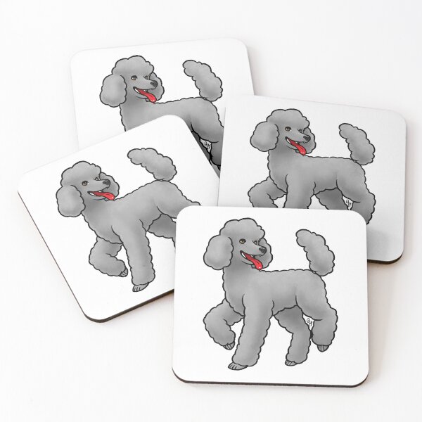 Item preview, Dog - Standard Poodle - Lamb Gray designed and sold by Jennifer Stolzer.