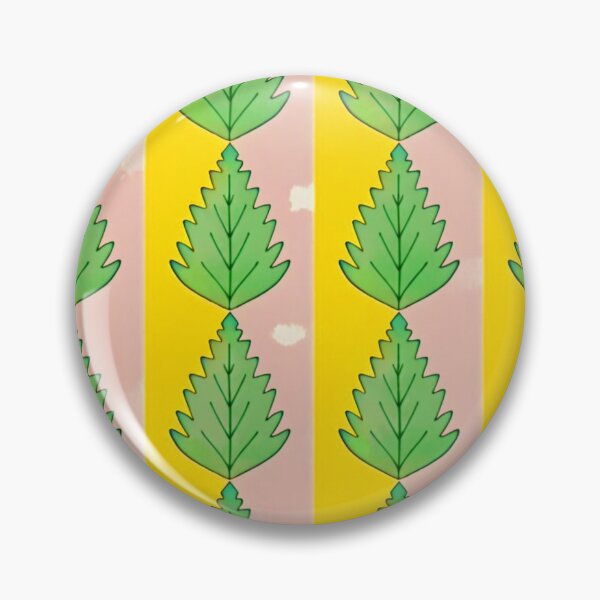 Item preview, "Leaf Grid with Alternating Pink and Yellow Columns" designed and sold by nighttime1990.