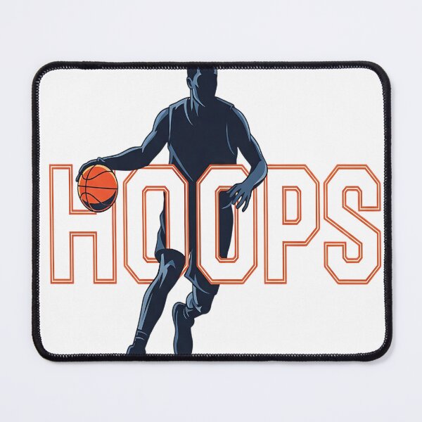 Item preview, Hoops Basketball Player Silhouette Sports Graphic designed and sold by Dhakagallere.