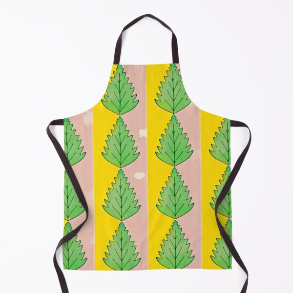 Item preview, "Leaf Grid with Alternating Pink and Yellow Columns" designed and sold by nighttime1990.