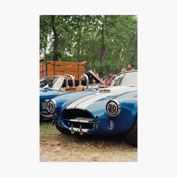 Item preview, Blue Shelby Cobra — analog classic car photography designed and sold by TheTomKern.