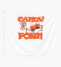 Candy porn popcorn porn cinema Wall Tapestry