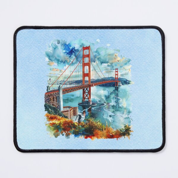Item preview, Golden Gate Bridge — California Icon designed and sold by MysticOzzy.