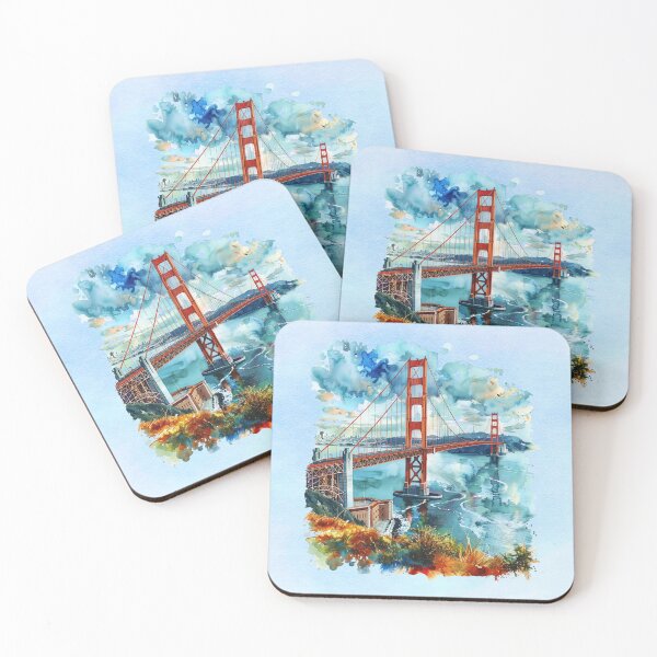 Item preview, Golden Gate Bridge — California Icon designed and sold by MysticOzzy.