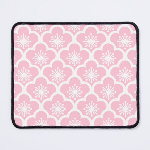 Item preview, Patrón de flor de Sakura en color rosa ruborizado sólido designed and sold by texdesign68.