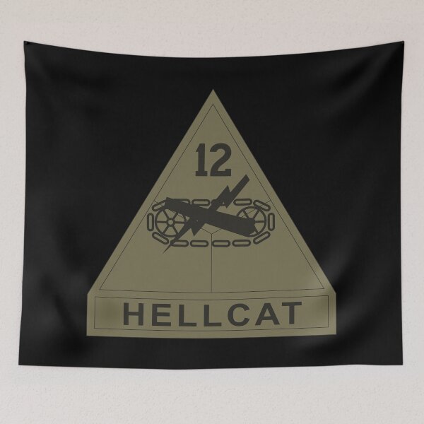 Item preview, Army - SSI - 12th Armored Division w Name Tape - Subdued X 300 designed and sold by Military Insignia Products.