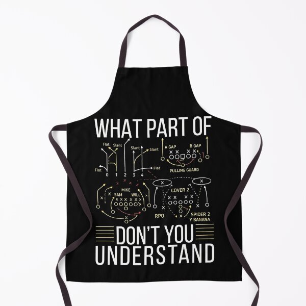 Item preview, Funny Football Coach Art What Part of Don't You Understand designed and sold by MTJ-Mushrooms.