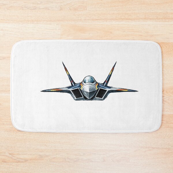 Item preview, F-22 Raptor Front View Stealth Fighter Illustration designed and sold by Combat Skies.