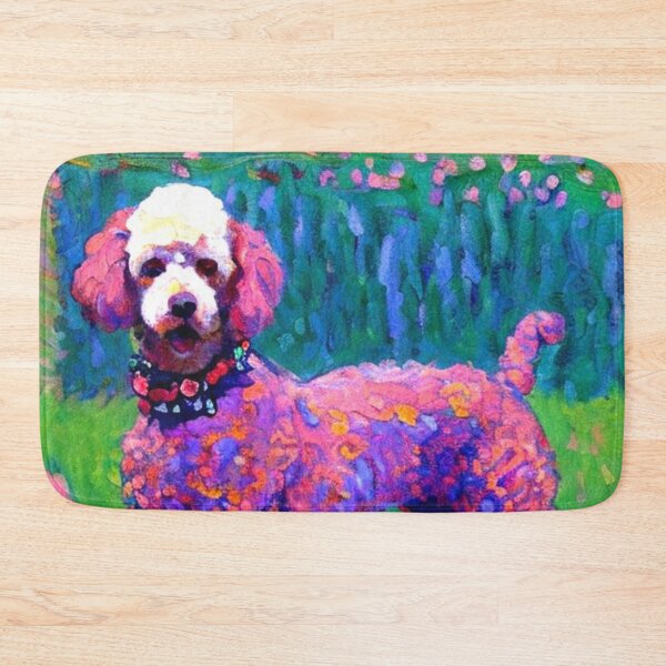 Item preview, Impressionist Poodle Portrait Painting for Artistic Dog Lovers designed and sold by WildStroke.