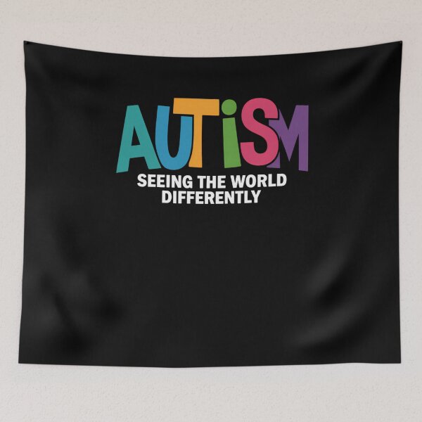 Item preview, Autism Seeing The World Differently Support Autism Awareness designed and sold by lilensgavadur.
