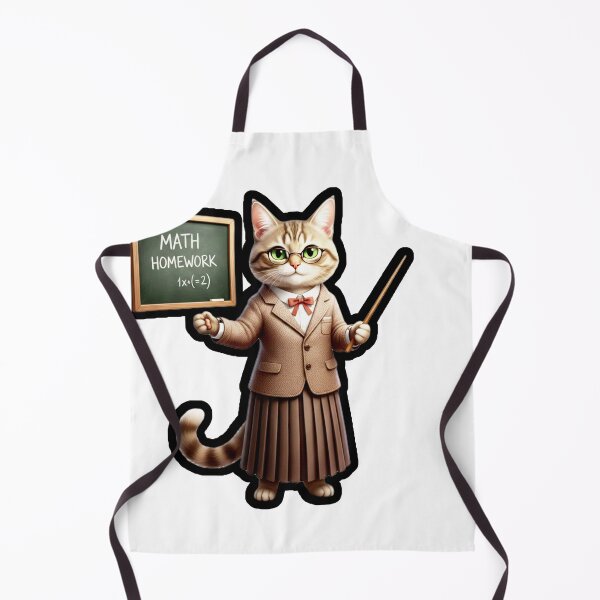 Item preview, The Math Whiz Cat designed and sold by Fatomfatom.