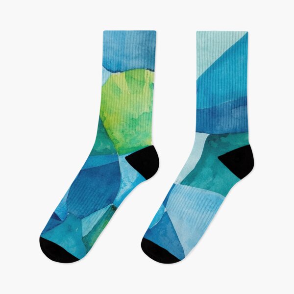 Item preview, Caribbean Blue Mosaic designed and sold by Harmonic_Layers.