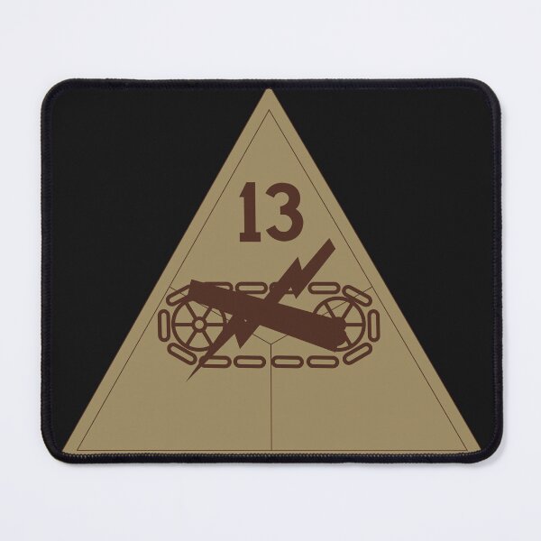 Item preview, Army - SSI - 13th Armored Division - Subdued Desert X 300 designed and sold by Military Insignia Products.
