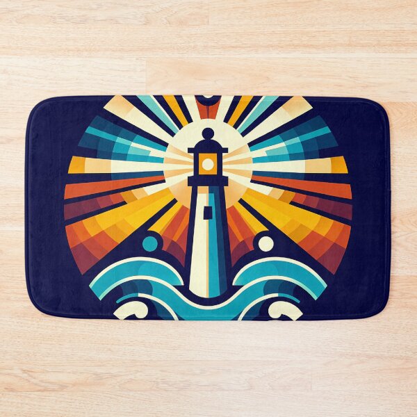 Item preview, Geometric Lighthouse Sunburst designed and sold by InkSmithery.
