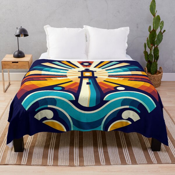 Item preview, Geometric Lighthouse Sunburst designed and sold by InkSmithery.