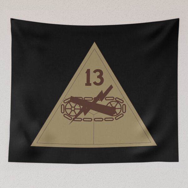 Item preview, Army - SSI - 13th Armored Division - Subdued Desert X 300 designed and sold by Military Insignia Products.