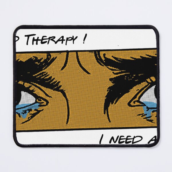 Item preview, I Don't Need Therapy, I Need a Hamburger – Crying Pop Art Eyes designed and sold by John-Paul Sanders.