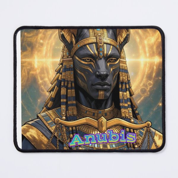 Item preview, Anubis (Anpu) – Ancient Egyptian God of the Afterlife, Protection, Mummification & Sacred Transition designed and sold by BlackStarsCreations.