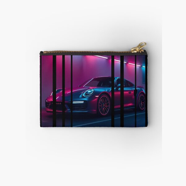 Item preview, Porsch 911 Turbo S inspired Design Vintage racing poster style, dynamic motion lines 7 designed and sold by Neon G.