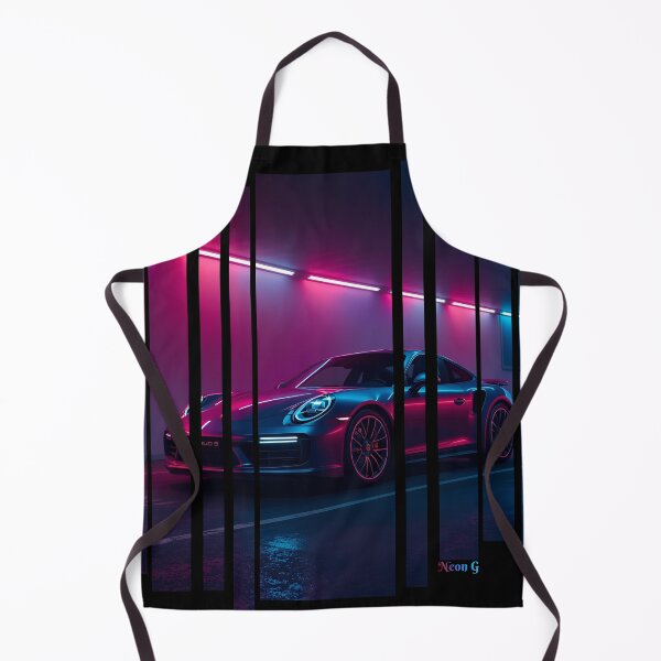 Item preview, Porsch 911 Turbo S inspired Design Vintage racing poster style, dynamic motion lines 7 designed and sold by Neon G.