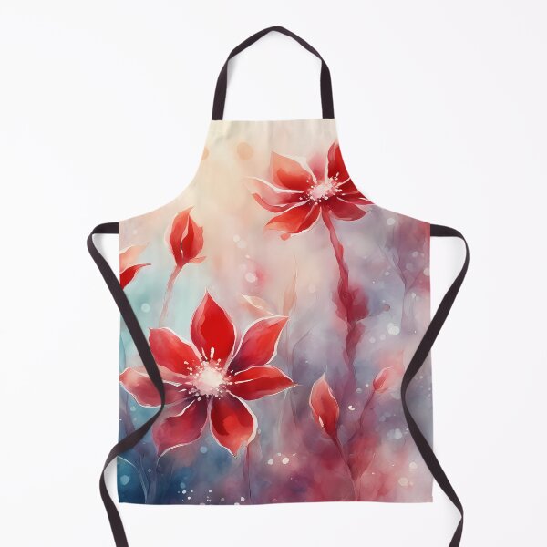 Item preview, Red Dreamy Flowers designed and sold by CalmnessbyChoice.