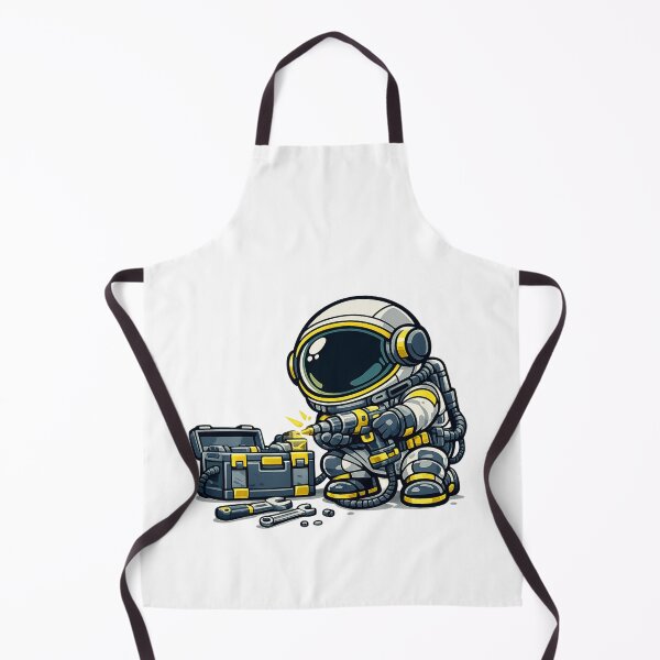 Item preview, Astronaut Fixing Tool Kit Space Illustration designed and sold by Combat Skies.