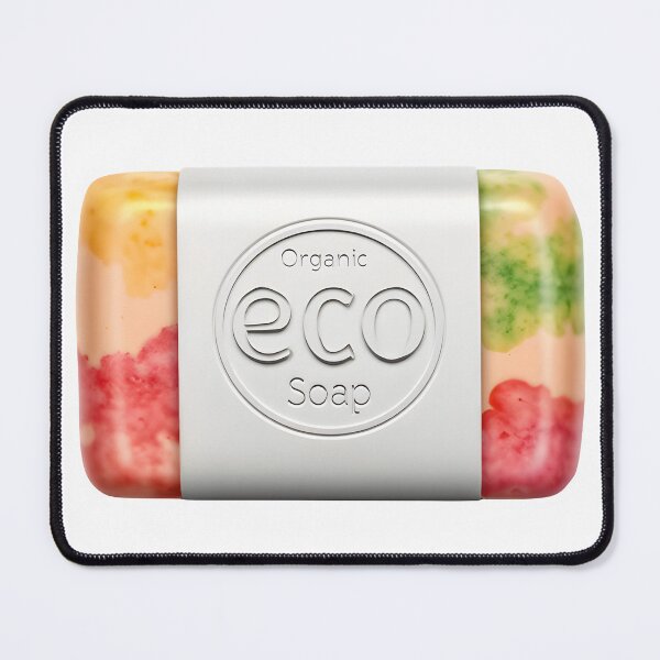 Item preview, Eco-friendly organic soap bar with colorful natural ingredients designed and sold by Creative88Art.