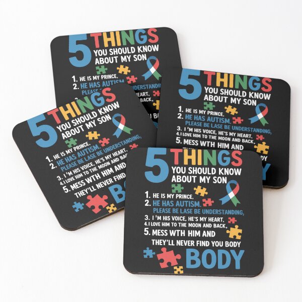Item preview, Autistic Son Autism Awareness Support For Mom Dad Parents designed and sold by tiekanamac.