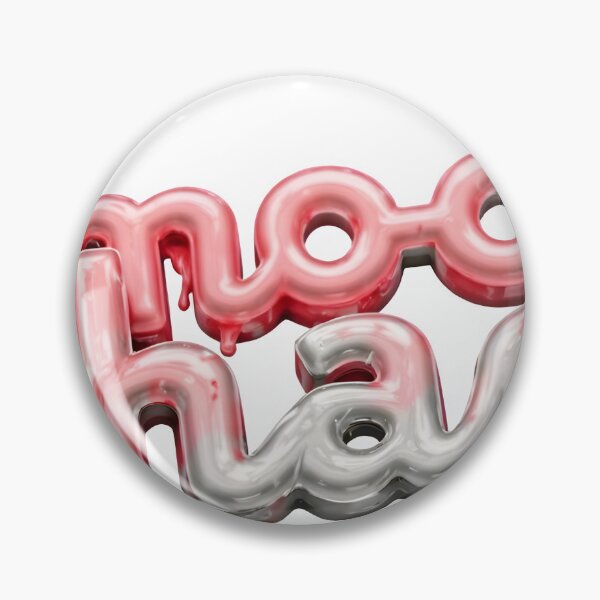 Item preview, Smooth chaos concept with shiny red and silver letters designed and sold by Creative88Art.