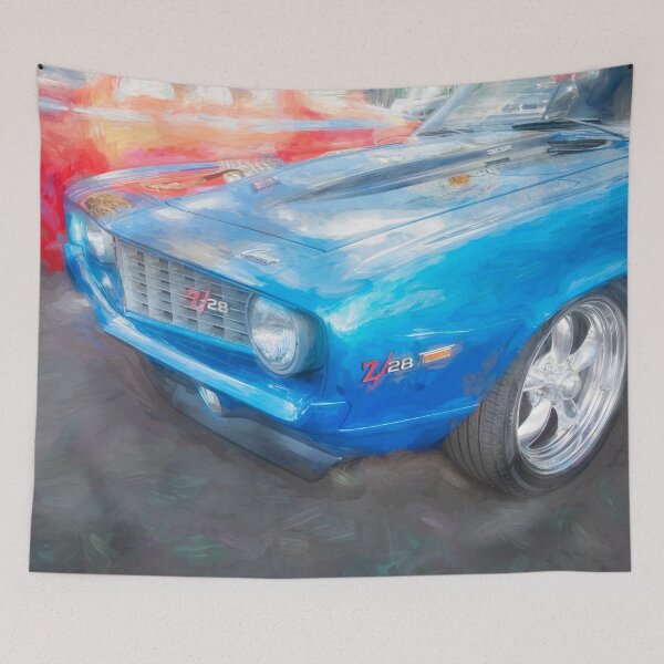 Item preview,  1969 Blue Camaro SS 302 X351 designed and sold by RichFrancoCars.
