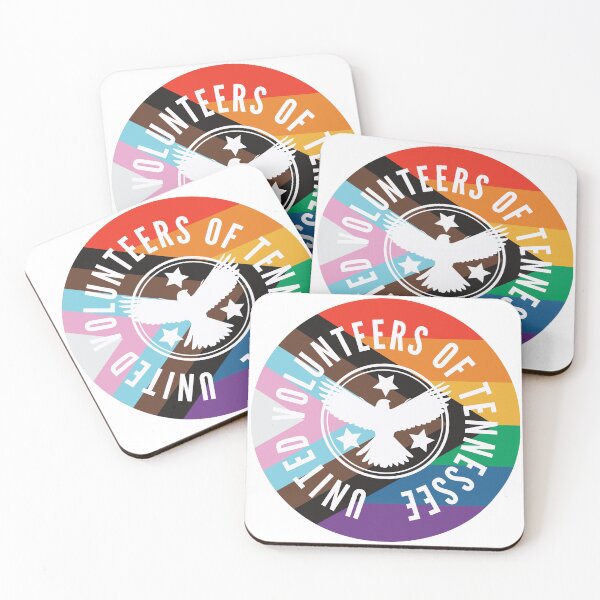 Item preview, Progress/Pride Flag UVOTN Logo Round designed and sold by UVOTN.