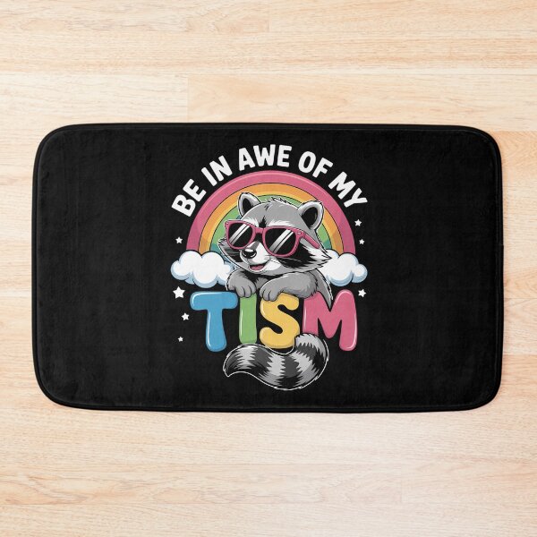Item preview, Be In Awe Of My Tism Racoon designed and sold by sterabamineh.