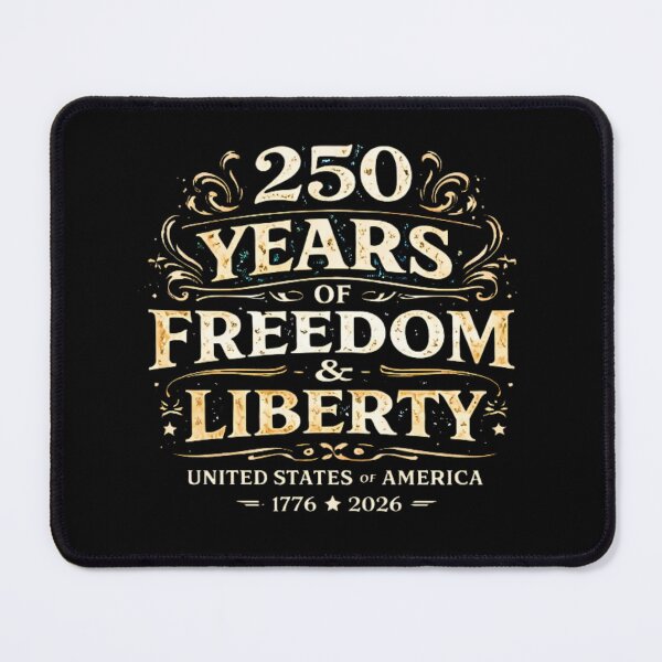 Item preview, 250 Years of Freedom | Vintage Patriotic Typography designed and sold by MOKRONOS.